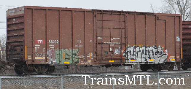 Car/wagon TR86202 right side / coté droit